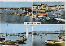 CPSM 56 LA TRINITE SUR MER MULTI VUES 1968 Grand Format 15 X 10,5 - La Trinite Sur Mer