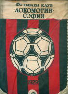 W173 / AUTOGRAPH - SPORT - PFC Lokomotiv Sofia Soccer Fussball Calcio - 23.5 X 33 Cm. Wimpel Fanion Flag Bulgaria - Autogramme