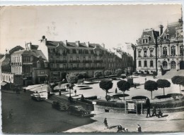 CPSM 56 VANNES L HOTEL DU DAUPHIN PLACE MAURICE MARCHAIS 1950 Grand Format 15 X 10,5 - Vannes