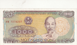 Billets -  B1246 -  Viet Nam   - 1000 Mot Nghin Dong ( Type, Nature, Valeur, état... Voir 2 Scans) - Vietnam