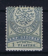 Turquie / Turkey: 1890  Ifs 138 Mi 61 A,  Not Used (*) - Nuevos