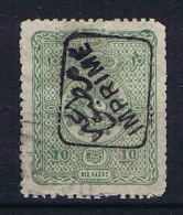 Turquie / Turkey: 1892  Isf  162 Mi 74 Used / Obl. Surcharge Rotated - Gebruikt