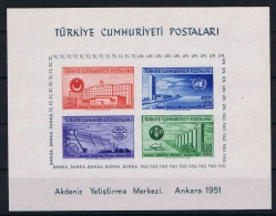 Turquie /Turkey: Block 4 1952 MNH/** - Blokken & Velletjes