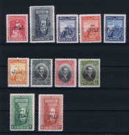 Turquie /Turkey:  1927 Isf. 1177-1187, Mi 857-67 MNH/**, Last 2 Stamps Are MH/*, Signed/ Signé, 25K Has A Light Fold - Nuevos