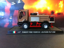 COLLEZIONE CARRI DEI POMPIERI - VIGILI DEL FUOCO DEL  PRADO -ITALIA FOREST FIRE VEHICLE RANGER FLF 2500 SCALA 1:57 - Altri & Non Classificati