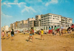 SAINT-IDESBALD-COXYDE-KOKSIJDE-JEUX DE PETANQUE SUR LA PLAGE - Petanca