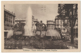 TO12 !!! TORINO PIAZZA SOLFERINO 1947 F.P. !!! - Places & Squares