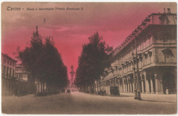 TO13 !!! TORINO CORSO VITTORIO EMANUELE 1912 F.P. !!! - Autres Monuments, édifices