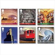 Great Britain   2013  London Underground        Postfris/mnh/neuf - Unused Stamps