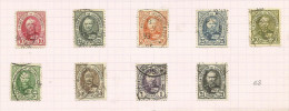 Luxembourg N°59 à 67 Côte 22.50 Euros - 1859-1880 Armarios