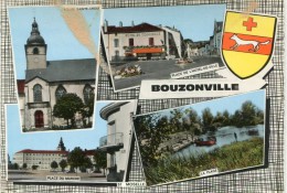 CPSM 57 BOUZONVILLE MULTI VUES Grand Format 15 X 10,5 - Other & Unclassified