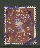 GB 1958 - 65 QE2 2d Revenue Wilding Wmk 179 Ovpt S E E B. ( F892 ) - Revenue Stamps