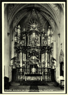 Arnstein B. Obernhof  -  Kloster Abteikirche  -  Herz Jesu Hochaltar   -  Ansichtskarte Ca.1940    (3296) - Nassau