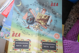 Bea International Map Flights - Andere & Zonder Classificatie