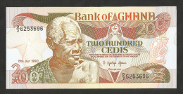 [NC] GHANA - BANK Of GHANA - 200 CEDIS (1990) - Ghana