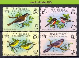 Nbm0072 FAUNA VOGELS BIRDS VÖGEL AVES OISEAUX NEW HEBRIDES 1980 PF/MNH - Collezioni & Lotti