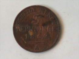 Allemagne 3 Pfenninge 1862 A 120 Einen Thaler Prusse - Colecciones