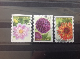 Zweden / Sweden - Serie Zomerbloemen 2013 - Used Stamps