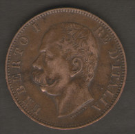 REGNO D' ITALIA - 10 CENTESIMI - UMBERTO I (1893 - ZECCA: BIRMINGHAM) - ITALIAN KINGDOM - - 1878-1900 : Umberto I.