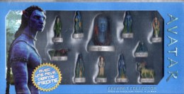 COFFRET COLLECTOR Complet 10 Fèves Brillantes + 1 Fève Géante  AVATAR 2010 - Cómics