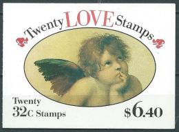 USA 1995 Love Carnet Of 20 $6.40 MNHSC 2957 YV 2325 MI 2560 SG 3035 - 3. 1981-...