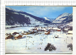 LA CHAPELLE D  ABONDANCE  -  Alt  1020 M. -  Les  Téléskis Des  Rapes, Vue Générale Et Le Mont Chauffé - La Chapelle-d'Abondance