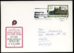 SOWJETISCHER STAATSZIRKUS Berlin 1989 Auf DDR P104 Postkarte - Circo