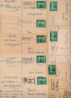 DDR  P79  8 Postkarten PLZ 10 Berlin 1975-83  Kat. 11,20 € - Postcards - Used