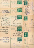 DDR  P79  8 Postkarten PLZ 13-15 1975-83 Kat. 11,20 € - Cartes Postales - Oblitérées