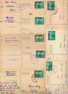 DDR  P79  8 Postkarten PLZ 46-49  1973-81  Kat. 11,20 € - Postcards - Used