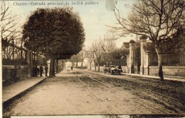 Chaves Entrada Principal Do Jardim Publico 2 Scans Portugal - Vila Real