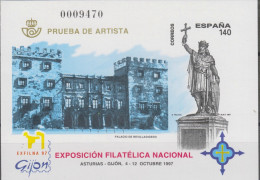 O) 1997 SPAIN, PROOF, REVILLAGIGEDO-PALACE, XF - Proofs & Reprints