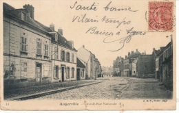 ( CPA 91)  ANGERVILLE  /  Grande-Rue Nationale  - - Angerville