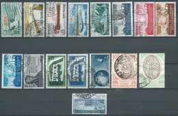 1956 ITALIA USATO ANNATA 16 VALORI - ED10 - Full Years