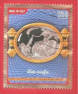 ITALIA REPUBBLICA USATO - 2013 - Arte Orafa - Spilla Con Venere Marina - € 0,70 - S. 3398 - 2011-20: Oblitérés