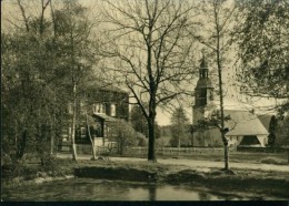 Schellerhau Erzgebirge Kirche Ortsmitte Wohnhaus Sw 30.7.1970 Neubert N 86 - Schellerhau