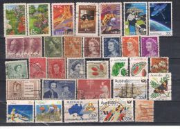 Lot 166 Australia 2 Scans 57 Different - Mezclas (max 999 Sellos)