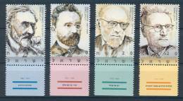 Israel - 2002, Michel/Philex No. : 1678-1681 - MNH - *** - - Unused Stamps (with Tabs)