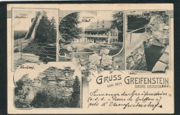 ALLEMAGNE - Gruss Von Dem GREIFENSTEIN  - SÄCHS. ERZGEBIRGE - Ehrenfriedersdorf