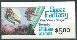 USA 1993 Space Fantasy Carnet Of 20 $5.80 MNH SC 2741-45 YV 2132-2136 MI 2337-41 SG 2770-74 - 1981-...