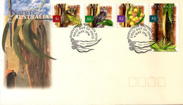 AUSTRALIA FDC NATURE ANIMAL BIRD OWL PART SET OF 4 STAMPS 5 CTS-$5 DATED 09-05-1996 CTO SG? READ DESCRIPTION !! - Covers & Documents