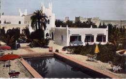 CPSM Algérie - Ghardaia - La Piscine De L'Hôtel Transatlantique - Ghardaia