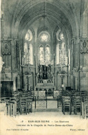 BAR SUR SEINE -  Les Environs - INTÉRIEUR DE LA CHAPELLE DE NOTRE DAME DU CHÊNE (Aux Galeries Réunies) Carte Papier - Bar-sur-Seine