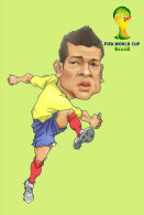 (T17-011 ) 2014 Brazil FIFA World Cup, Football Soccer , Prestamped Card, Postal Stationery - 2014 – Brasilien