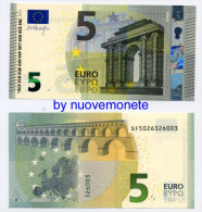 5 EURO SF ITALIA ITALY S001.. FDS UNC DRAGHI - 5 Euro