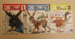 ENFANTINA - Editions Touret - Connaissance Des Animaux No 1, 2, 3. -1974 - 0-6 Años