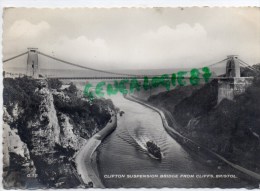 ROYAUME UNI- ANGLETERRE - CLIFTON SUSPENSION BRIDGE FROM CLIFFS  - BRISTOL - Bristol