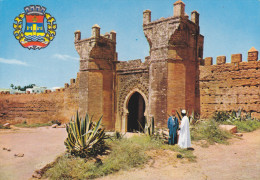 AFRIQUE,AFRICA,MAROC,MOROCCO,RABAT,ARMOIRIES  DE LA VILLE,LE CHELLAH ,croyants - Rabat