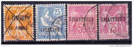 LEVANT    N°   2 -5       TB - Used Stamps