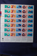 USA 1992 Olympics Pane Of  35 X 29c MNH SC 2637-2641sp YV BF-2044-2048 MI SH2241-45 SG MS2668-71 - Sheets